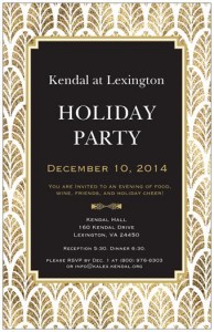 Holiday Party Invite 2014