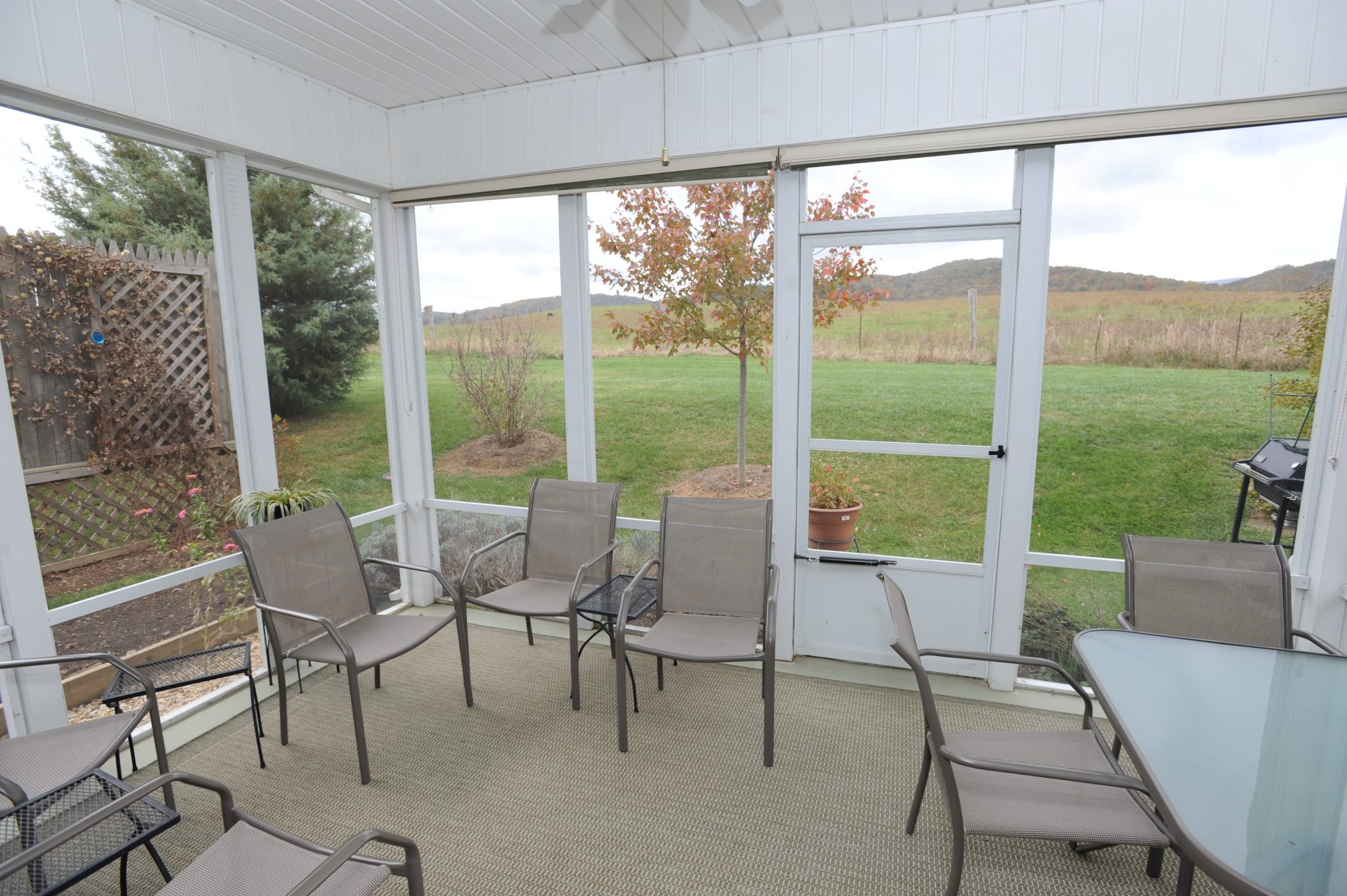 Screened porch