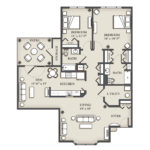 (Q) 2 Bedroom + Den Cottage