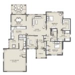 U floor plan