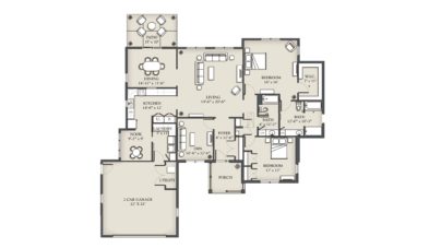 U floor plan