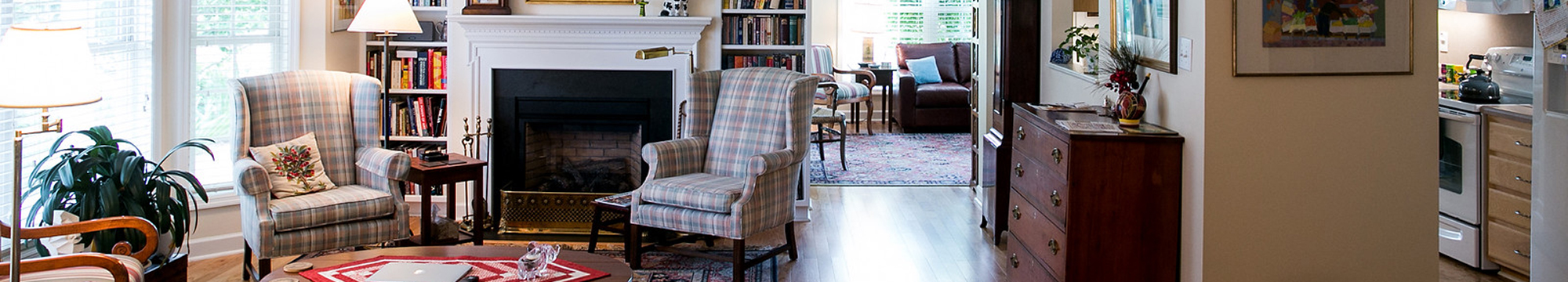 Interior of a cottage
