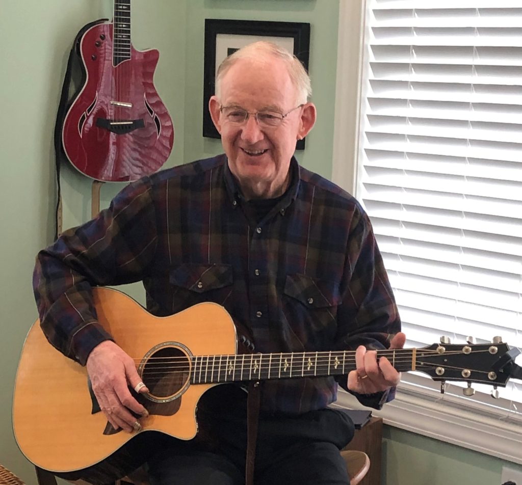 man with guitar