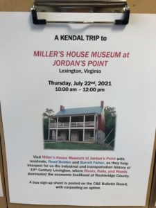 Millers House trip