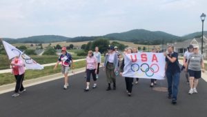 summer games torch walk