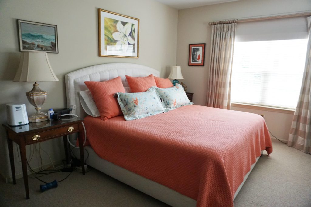 large apartment bedroom