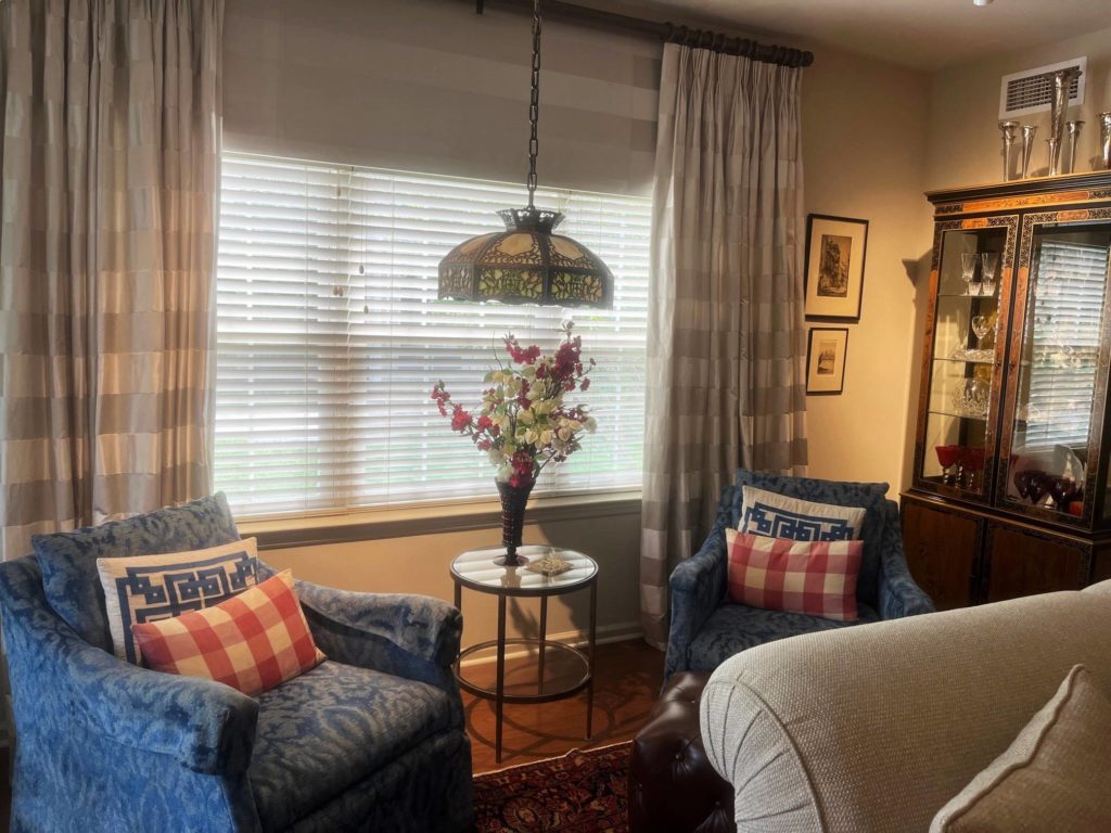 living room nook