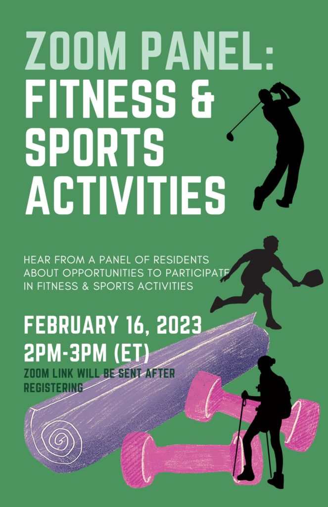 Fitness & Sports Zoom Panel