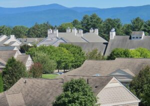 view rooftops
