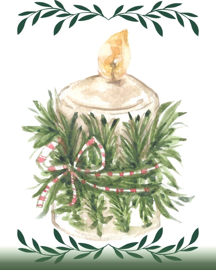 Holiday Candle 